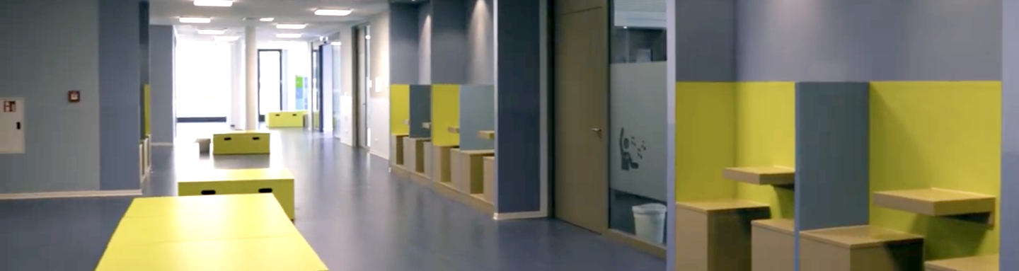 Blick ins Schulzentrum